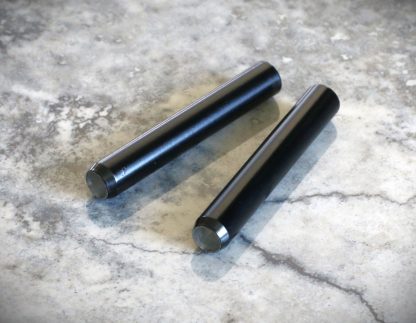 2" Straight Black One Hitter Pipe