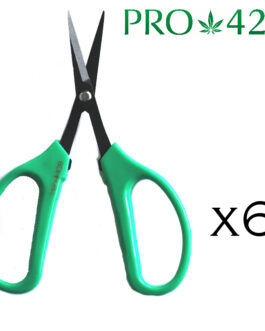 PRO 420 Scissors – 6 Pack of Classic Bonsai Professional Trimming Scissors for Cannabis