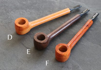 5.5" Exotic Wood Pipe-L37 MOROCCAN- Handcrafted Smoking pipe with mouthpiece - Image 10