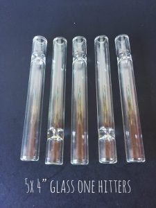 3" Glass One Hitters