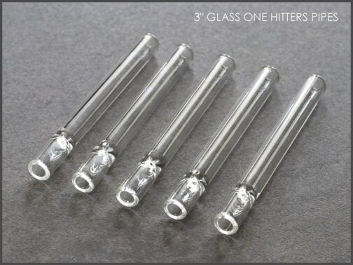 3" Glass One Hitters