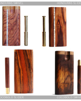 Cocobolo & Honduras Wood Dugouts- The Perfect Gift- the finest dugout and one hitter pipe ever!