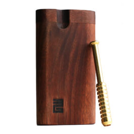 3G Walnut Dugouts with One Hitter Pipe- 3″ & 4″ Dugouts- American Crafted