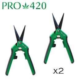 PRO 420 Spring Loaded Scissors- 2 Pack of Professional Trimming Scissors