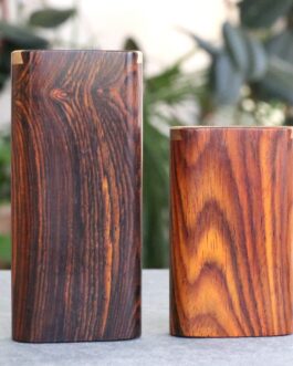 Cocobolo Wood Dugouts and One Hitters- Slider Lid-Handcrafted Functional Art