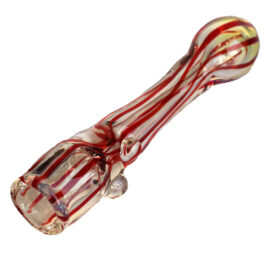 4.5″ Glass Chillum Pipe- Deep Bowl Handcrafted Party Piece