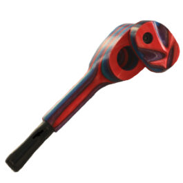 4″ Rainbow Swivel Lid Pipe- R9 SWIVEL-Colorful Pipes for Sunny Days