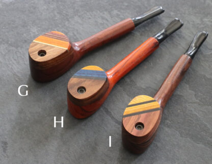 4.5" Swivel Lid Wood Pipe-G9 EXECUTIVE-Handcrafted American Pipe - Image 4