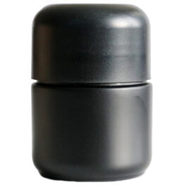 Black Glass Stash Jar- UV Protected-Smell Proof-3-5 gram Capacity- No smell Guaranteed-PRO 420