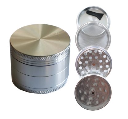 Silver Herb Grinder