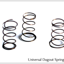 Universal Dugout Springs- Dugout Pipe Slot Replacement Spring-Fits Most Dugouts-SET OF 3