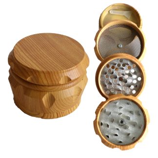 Wood Herb Grinder