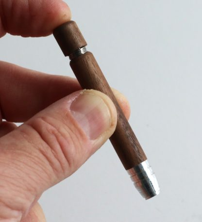 4" Black Walnut Dugout & Spring Loaded Walnut One Hitter-Perfect Match - Image 3