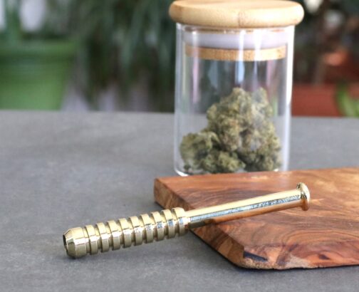 Brass One Hitter Pipe