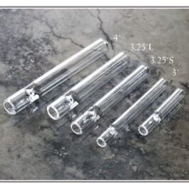 Glass One Hitter Pipes- All Sizes Available