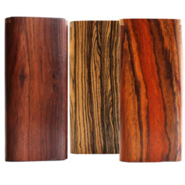 Exotic Wood Dugout-One Hitter Pipes & Poker- The Ultimate Dugout Gift-Old School Classy Smoker’s Kit