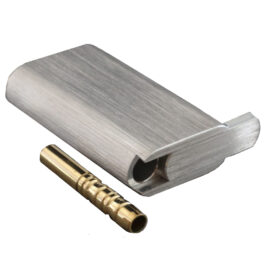 3″ Aluminum Alloy Stash Box-Dugout Style-Custom One Hitter Pipe