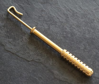 3.5" Brass Poker-Cleaning Tool for Dugouts & Pipes - Image 2