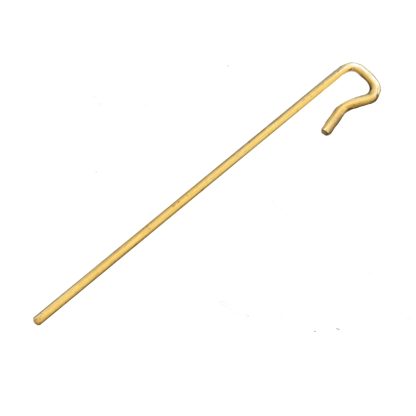 3.5" Brass Poker-Cleaning Tool for Dugouts & Pipes