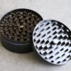 Professional Herb Grinder-3 Piece Metal-Black