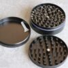 Professional Herb Grinder-3 Piece Metal-Black