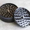 Professional Herb Grinder-3 Piece Metal-Black