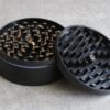 Professional Herb Grinder-3 Piece Metal-Black