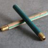 4" Rainbow Wood & Brass Pipes