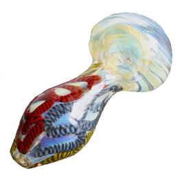 Glass Spoon Pipe-Sturdy Thick Hourglass Spoon Smoking pipe