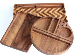 Wood Rolling Trays