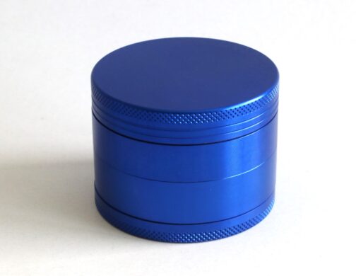 Blue Metal Herb Grinder