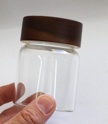 4" Glass Stash Jar