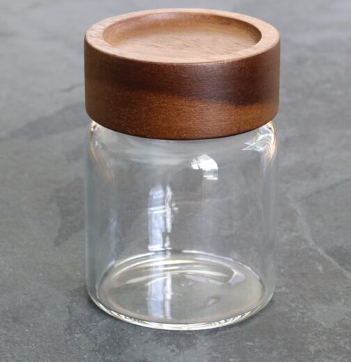 4" Glass Stash Jar