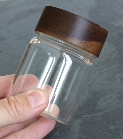 4" Glass Stash Jar