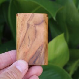 One of a Kind Teak Wood Dugout & One Hitter