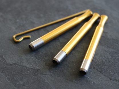 3" Gold Metal One Hitter Pipe