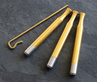 3" Gold Metal One Hitter Pipe