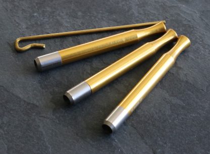 3" Gold Metal One Hitter Pipe