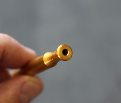 3" Gold Metal One Hitter Pipe