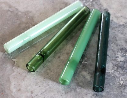 4" Green Glass Hitters