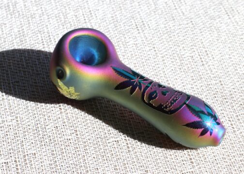 4" Glass Spoon Pipe