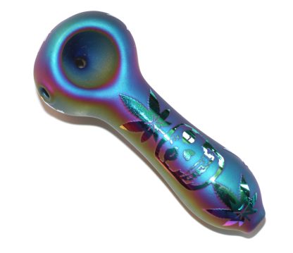 4" Glass Spoon Pipe