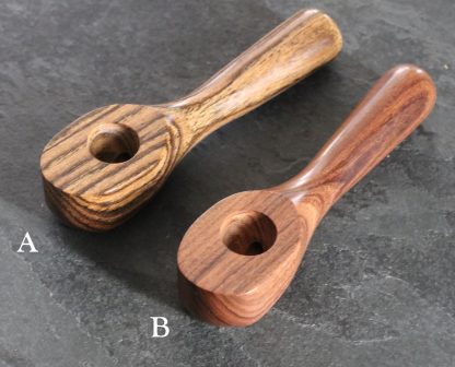 Exotic Wood Pipe-Z18-4"-American Handcrafted Smoking Pipe - Image 2