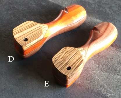 Exotic Wood Swivel Lid Pipe-TP26-4"-American Handcrafted Smoking Pipe - Image 3