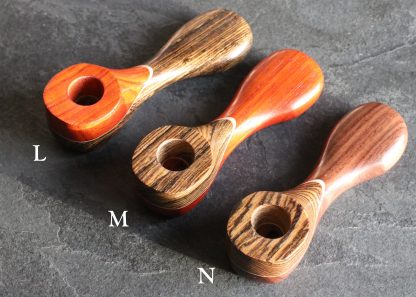 Exotic Wood Pipe-Z23-4"-American Handcrafted Smoking Pipe - Image 6