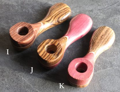 Exotic Wood Pipe-Z23-4"-American Handcrafted Smoking Pipe - Image 5