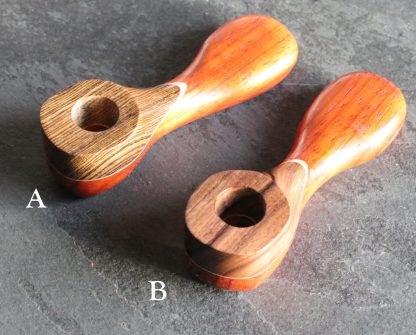 Exotic Wood Pipe-Z23-4"-American Handcrafted Smoking Pipe - Image 2