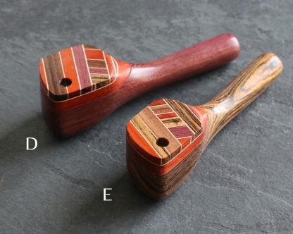 Exotic Wood Swivel Lid Pipe-TP26LT-4"-American Handcrafted Smoking Pipe - Image 4