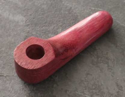 3.5" Exotic Wood Pipe-B46-American Handcrafted Smoking Pipe - Image 7