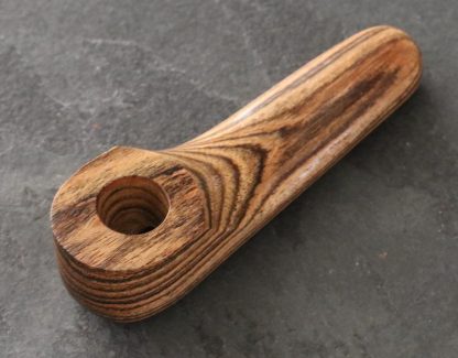 3.5" Exotic Wood Pipe-B46-American Handcrafted Smoking Pipe - Image 8